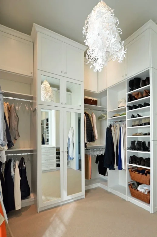 Custom closet design by The Closet Solution in Charleston, SC
